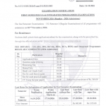 Exam Notification – November 2026